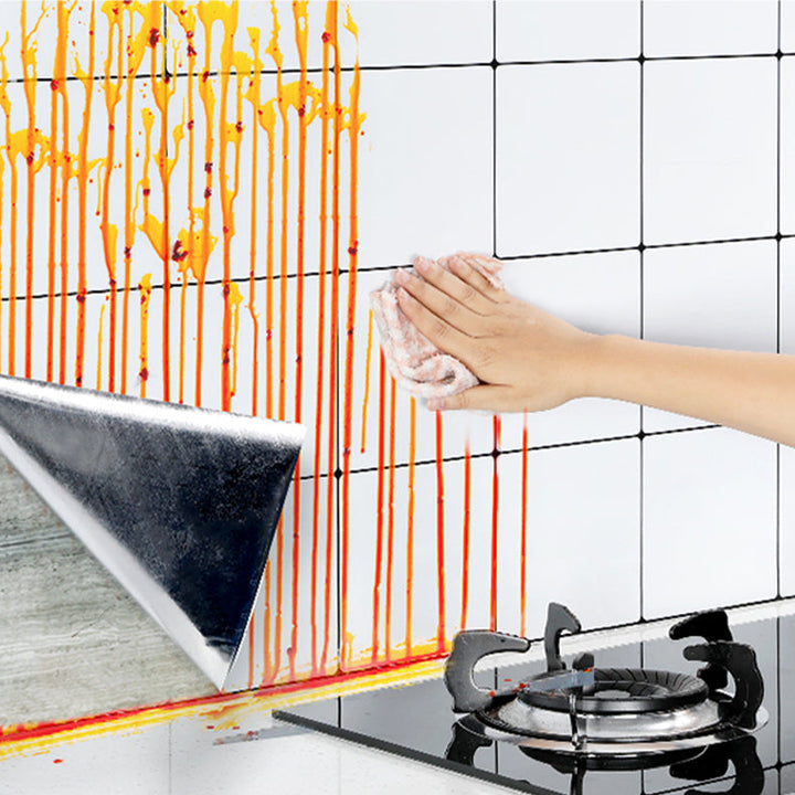 BowLift | Modern Peel and Stick Backsplash Tiles PVC Wallpaper for Fireplace Surround