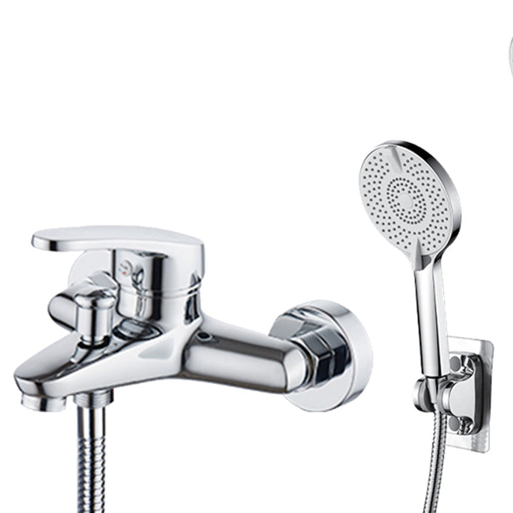 BowLift | Popular Wall-Mounted Bathtub Faucet Fixed Lever Handle Bathtub Filler Trim