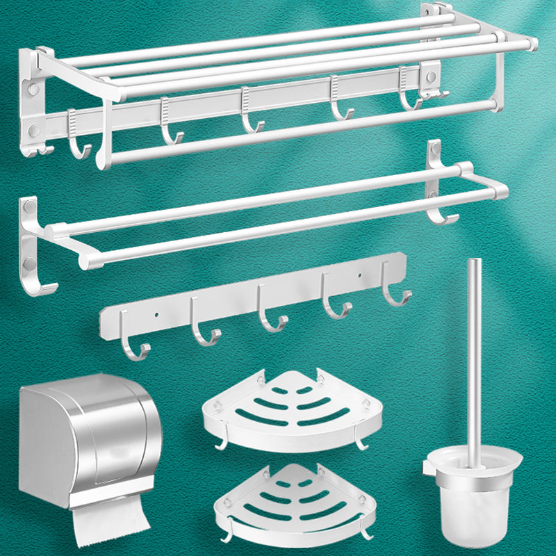 BowLift | Modern Bathroom Accessories Hardware Set White Metal Bathroom Accessories Kit