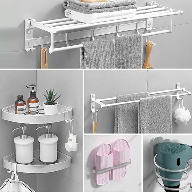 BowLift | Modern Bathroom Accessories Hardware Set White Metal Bathroom Accessories Kit