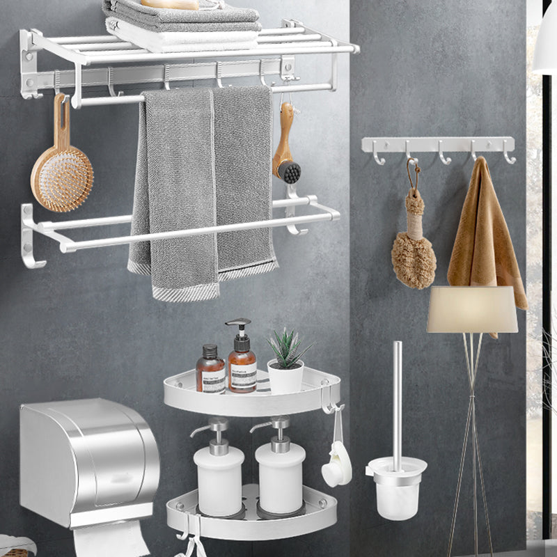 BowLift | Modern Bathroom Accessories Hardware Set White Metal Bathroom Accessories Kit