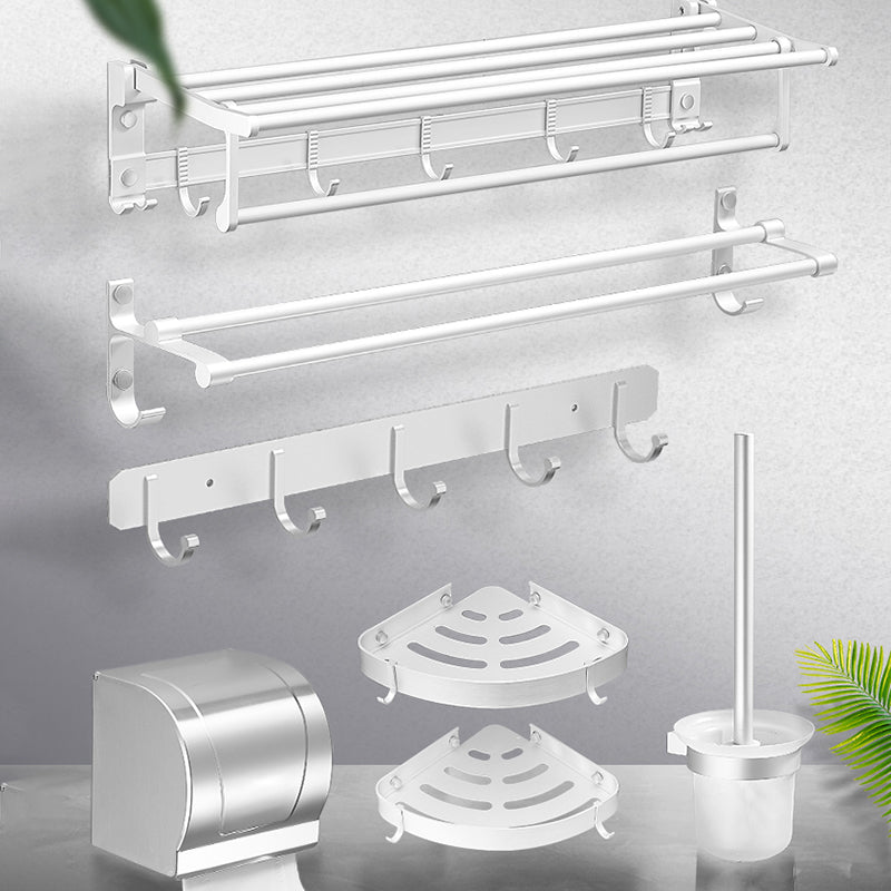 BowLift | Modern Bathroom Accessories Hardware Set White Metal Bathroom Accessories Kit