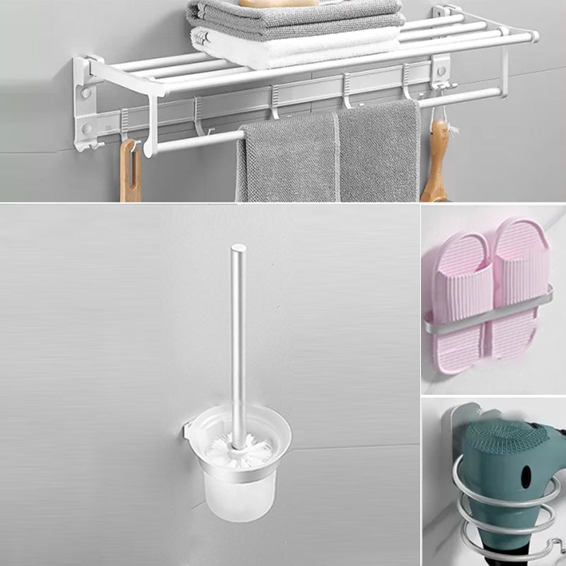 BowLift | Modern Bathroom Accessories Hardware Set White Metal Bathroom Accessories Kit