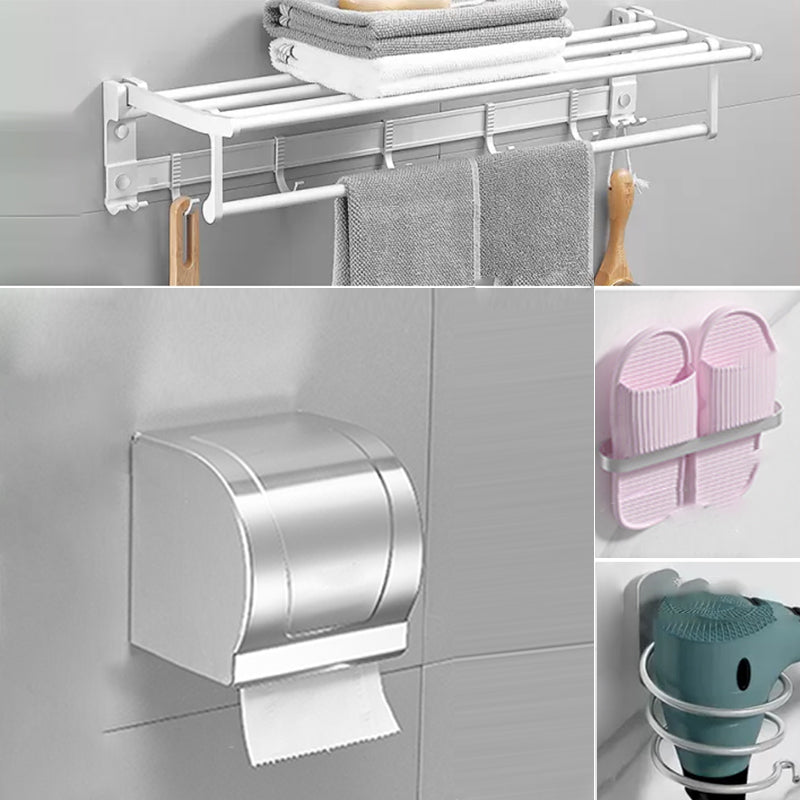 BowLift | Modern Bathroom Accessories Hardware Set White Metal Bathroom Accessories Kit