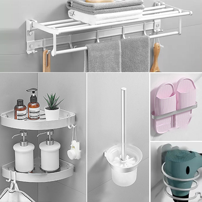 BowLift | Modern Bathroom Accessories Hardware Set White Metal Bathroom Accessories Kit