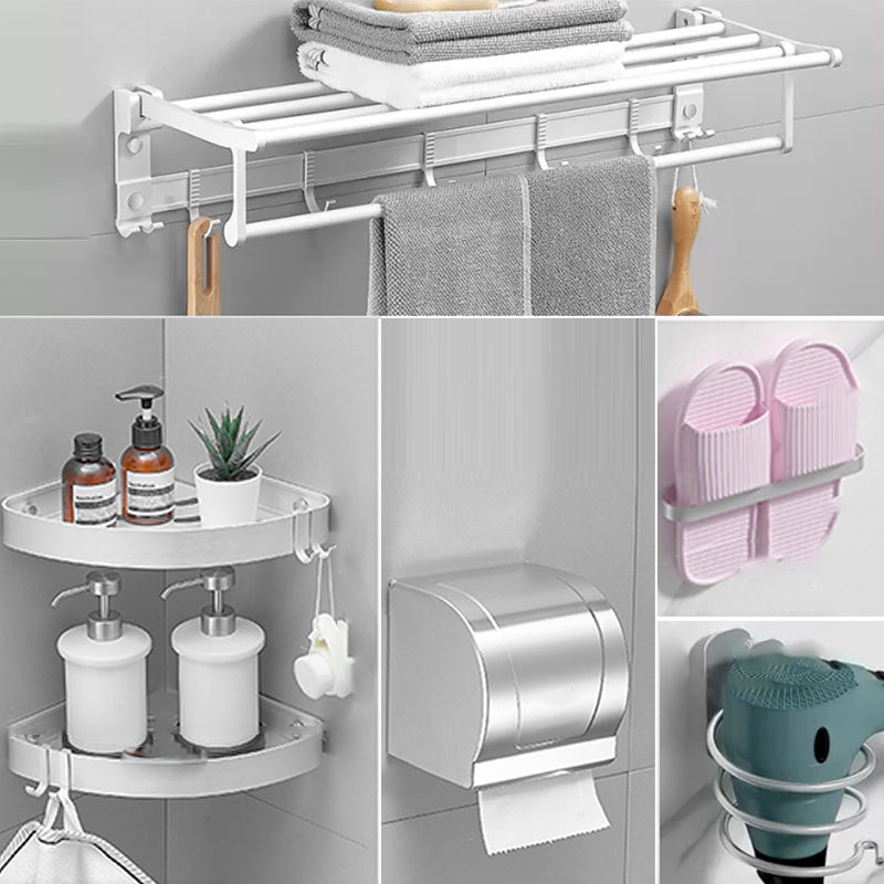 BowLift | Modern Bathroom Accessories Hardware Set White Metal Bathroom Accessories Kit