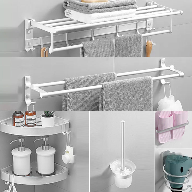 BowLift | Modern Bathroom Accessories Hardware Set White Metal Bathroom Accessories Kit