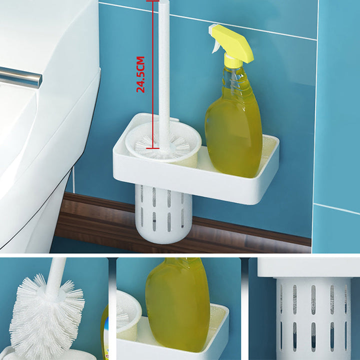 BowLift | Modern Bathroom Hardware Set White Metal Bathroom Accessory Set