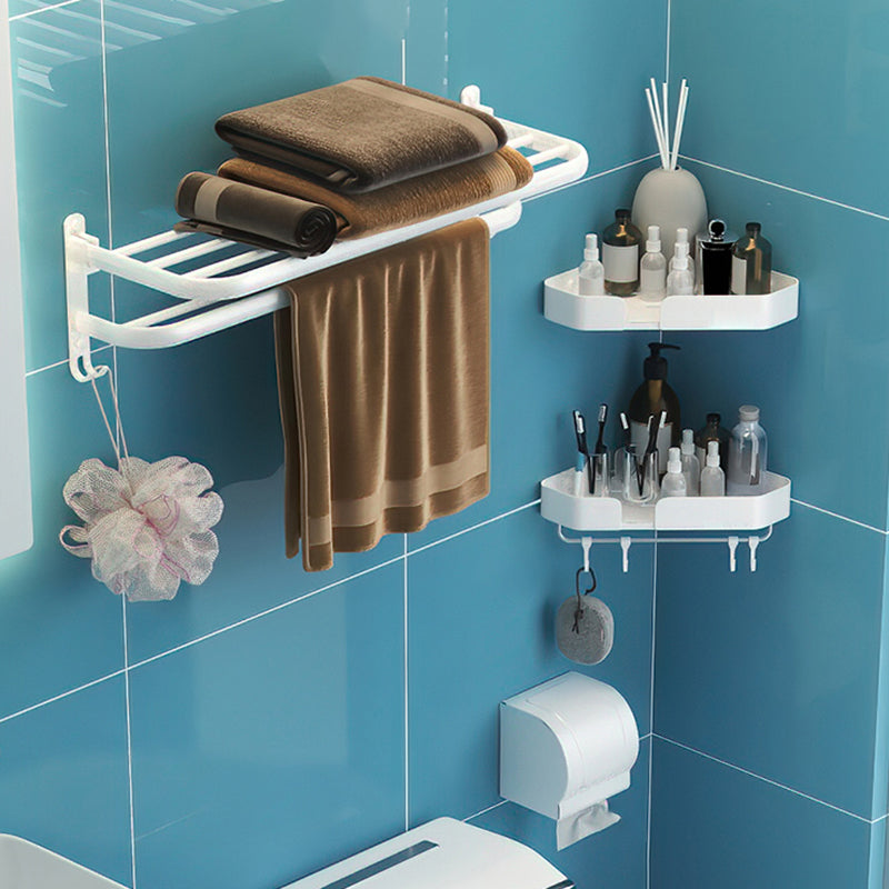 BowLift | Modern Bathroom Hardware Set White Metal Bathroom Accessory Set