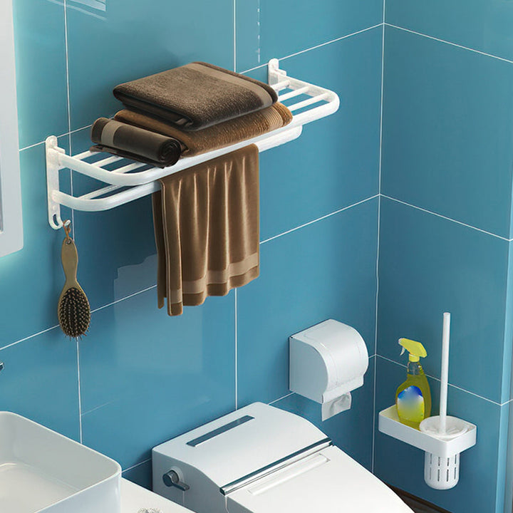 BowLift | Modern Bathroom Hardware Set White Metal Bathroom Accessories Set