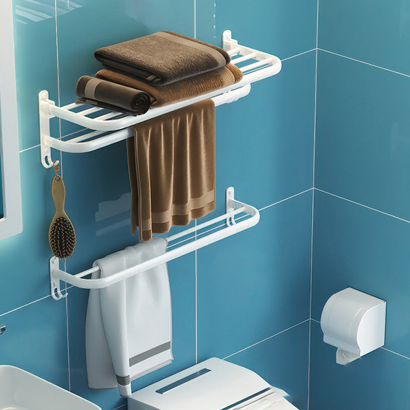 BowLift | Modern Bathroom Hardware Set White Metal Bathroom Accessories Set