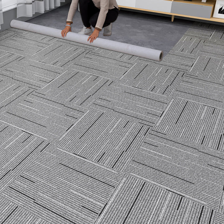 BowLift | Fabric Look Plastic Floor Square Edge Waterproof Floor Tile