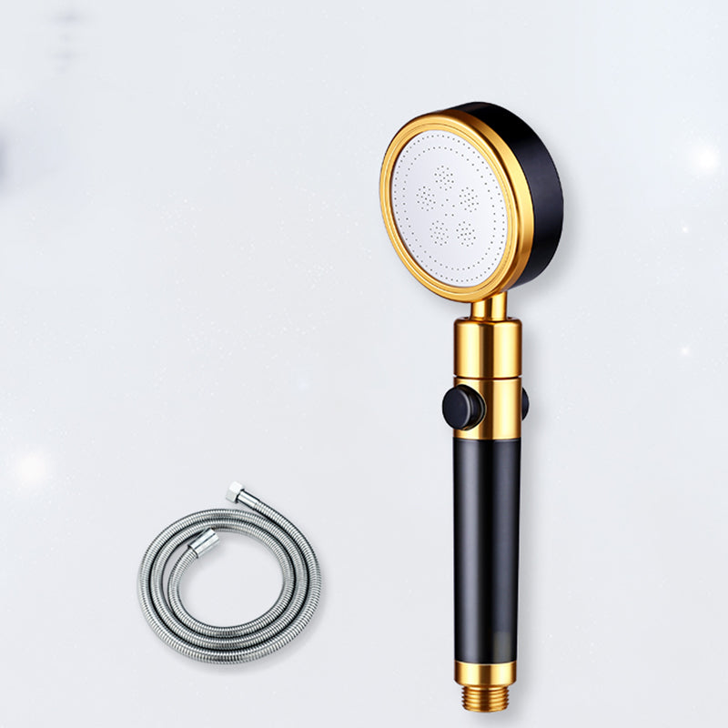 BowLift | Modern Metal Hand Shower in Black Water efficient round Shower Head