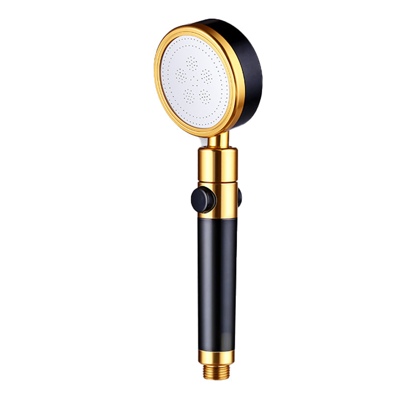 BowLift | Modern Metal Hand Shower in Black Water efficient round Shower Head