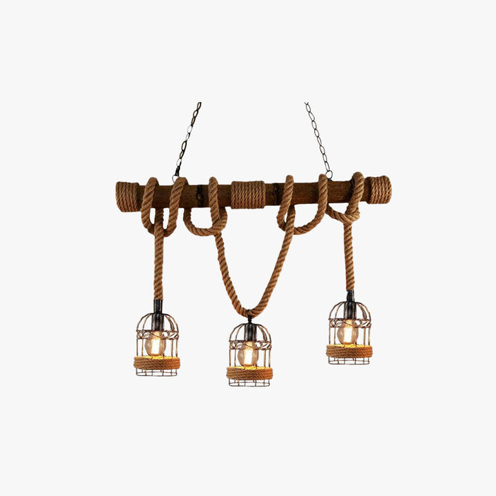 BowLift | AlessioGlow - Luxury Retro Wood and Metal Pendant Light