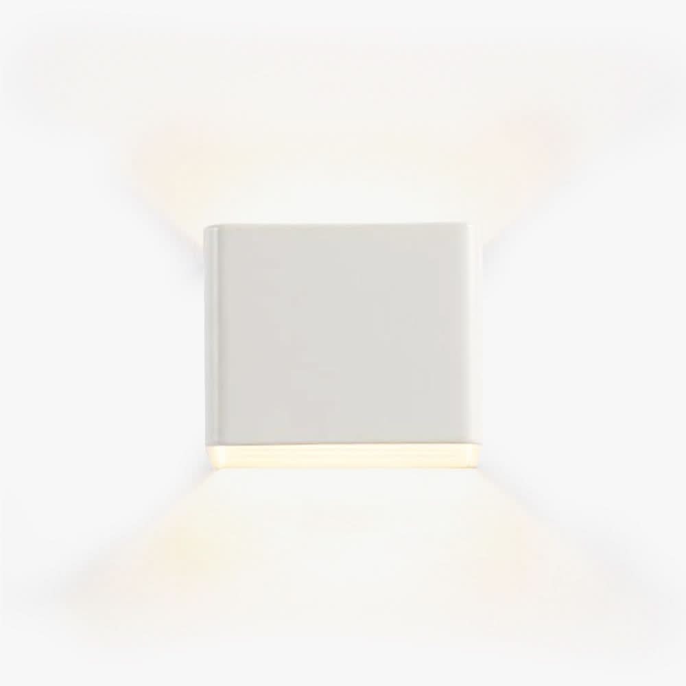 BowLift | Modern Square Wall Lamp for Bedroom Lighting