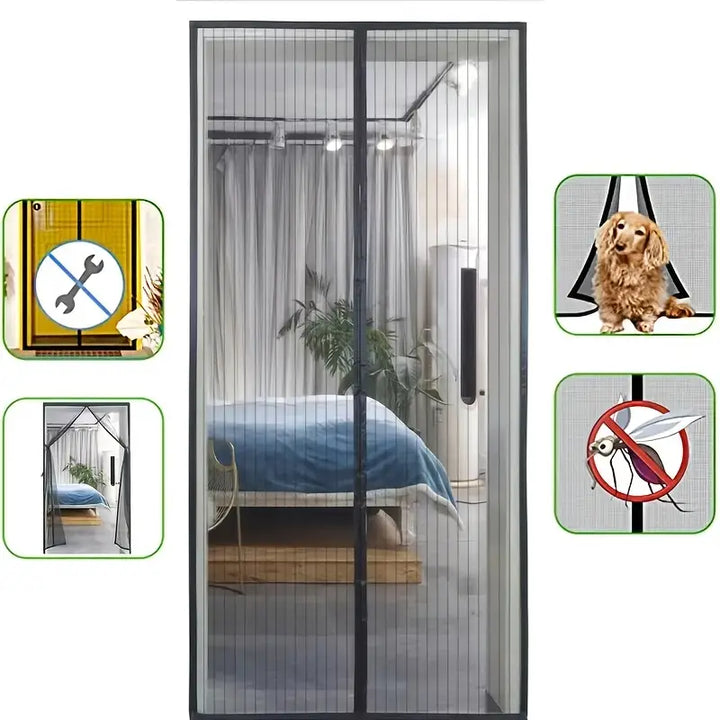 BowLift | BugGuard | Magnetic Insect Screen Door