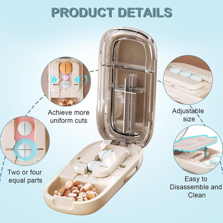BowLift | Portable Pill Cutter with Adjustable Slots