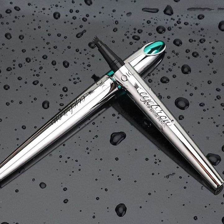 BowLift | 3D Waterproof Microblading Eyebrow Pen 4 Fork Tip Tattoo Pencil