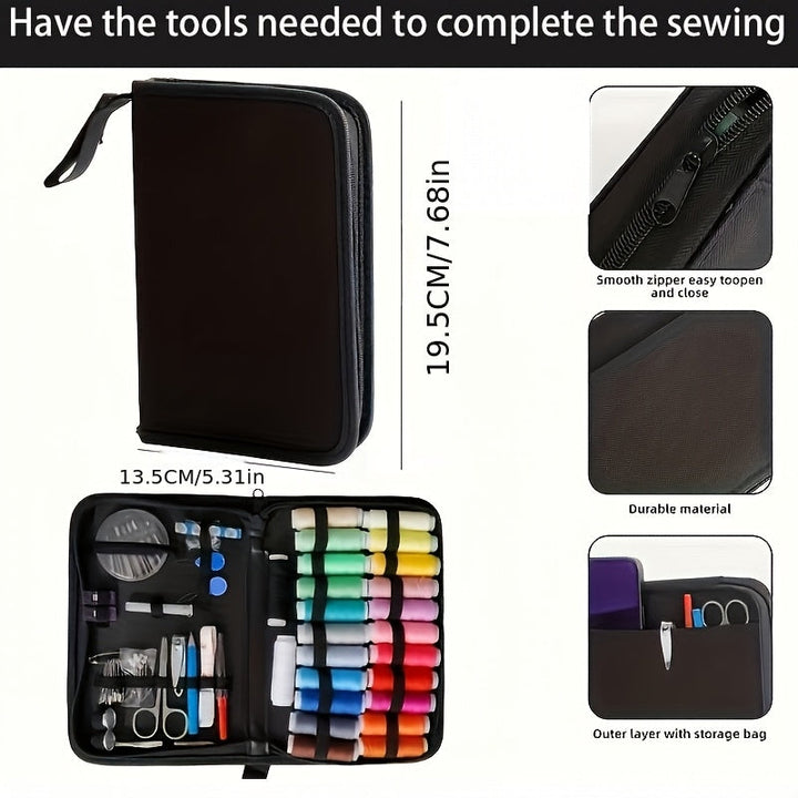 Sewing kit 100 pieces in case | Bowlift
