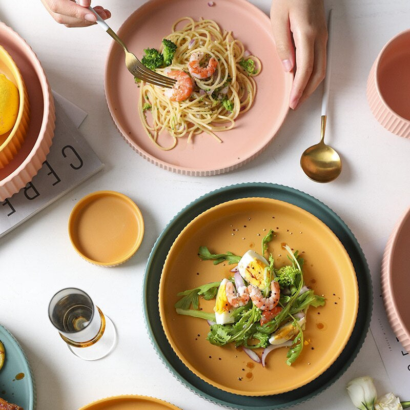 BowLift | Colorful Ceramic Dinner Plate