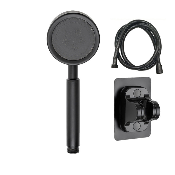 BowLift | Round Handheld Shower Water Saving Showerhead Made of Stainless Steel