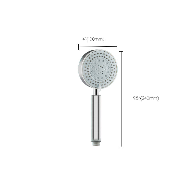 BowLift | Stainless Steel Round Hand Shower Adjustable Spray Pattern Shower Head