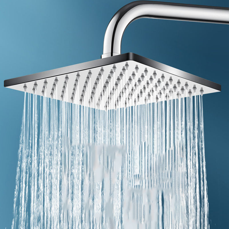 BowLift | Contemporary square shower head combination with hand shower