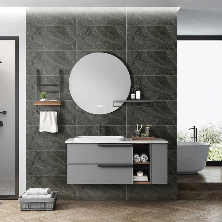 BowLift | Modern Peel and Stick Back Wall Tiles PVC Field Tiles Wallpaper for Shower