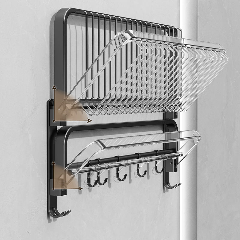 BowLift | Minimalist black bathroom accessory set paper holder towel bar bath hardware set