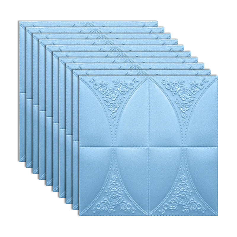 BowLift | Modern Style Plastic Wall Panel Living Room Peel and Stick 3D Wall Covering