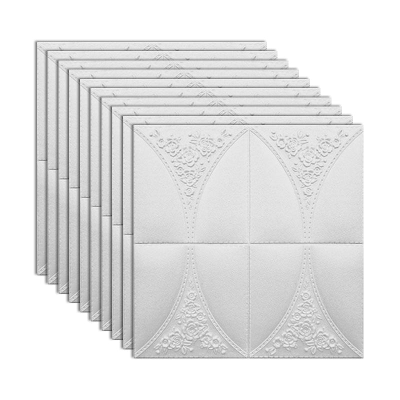 BowLift | Modern Style Plastic Wall Panel Living Room Peel and Stick 3D Wall Covering