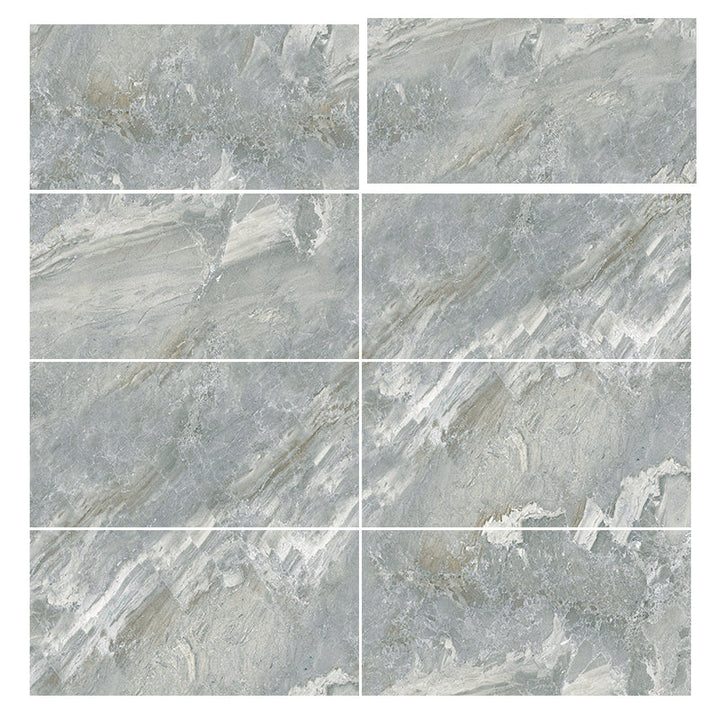 BowLift | Modern Peel and Stick Splash Guard PVC Rectangular Wallpaper for the Shower