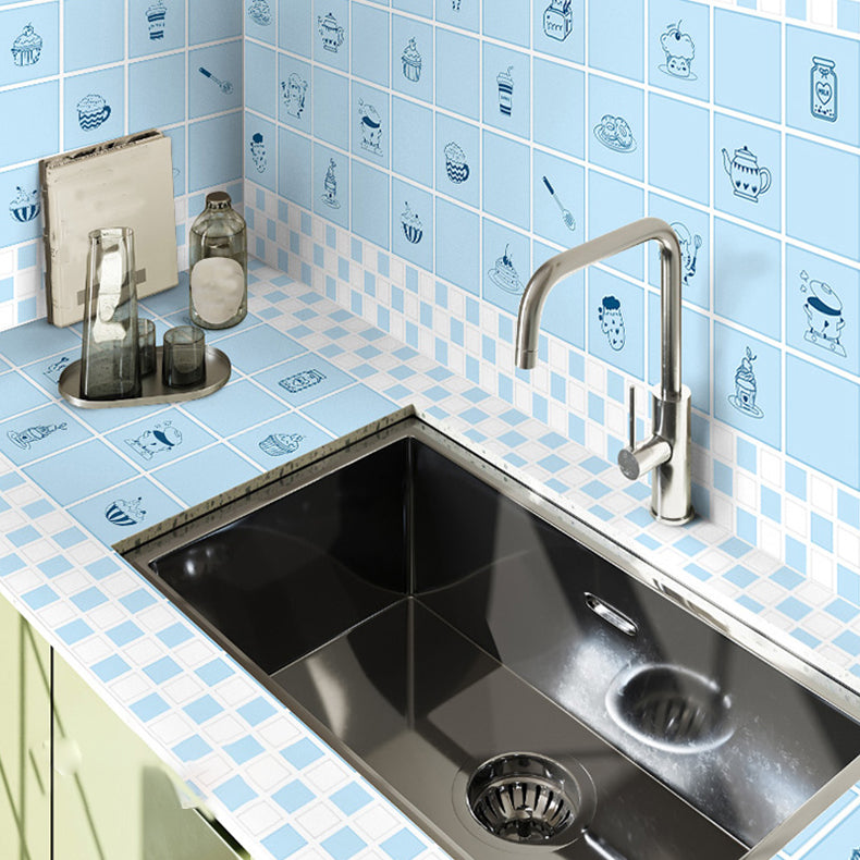 BowLift | Modern Peel-and-Stick Backsplash Tile PVC Rectangular Wallpaper for Fireplace Surround