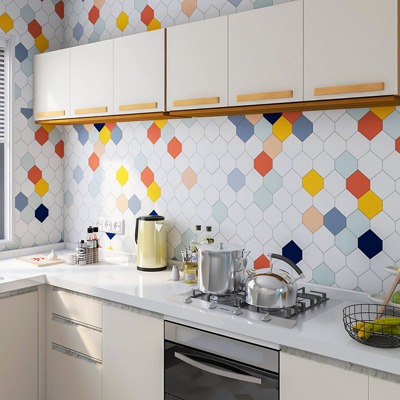 BowLift | Modern Peel and Stick backsplash tiles plastic wallpaper for kitchen backsplash