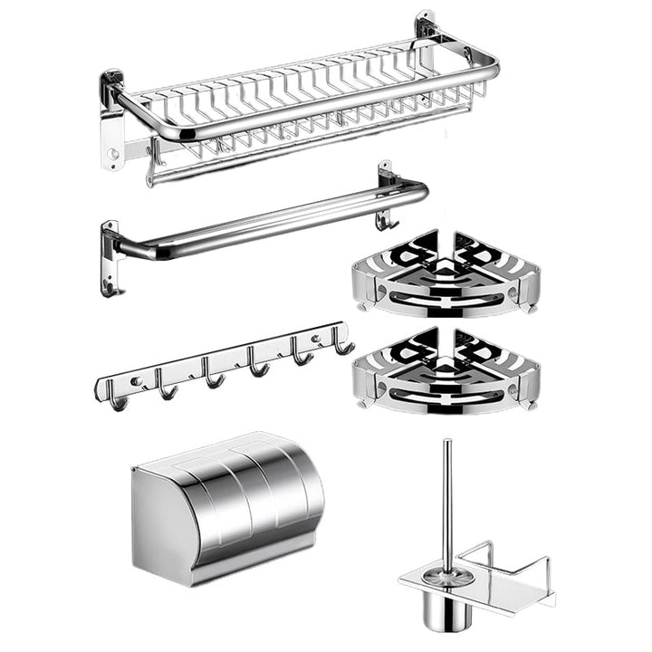 BowLift | Minimalistic Bathroom Accessories Set Paper Holder Towel Bar Stainless Steel Bathroom Set