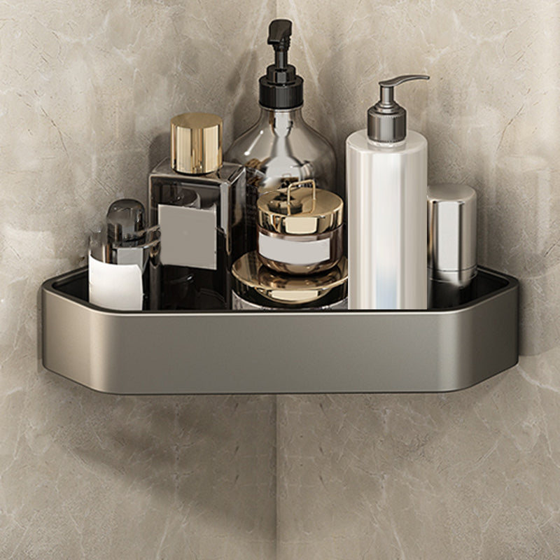 BowLift | Adhesive holder metal bathroom accessories single piece or in set with bathroom shelf