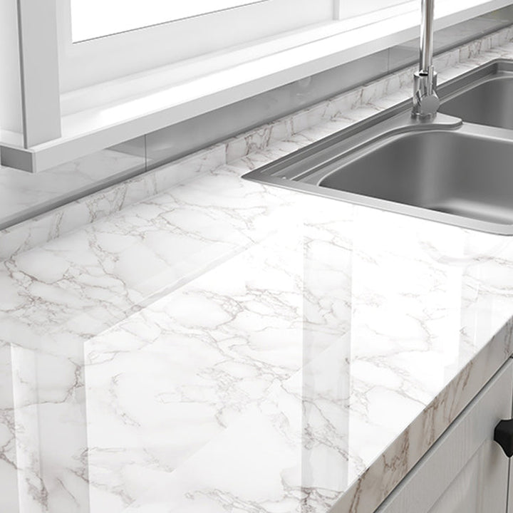 BowLift | Modern Peel & Stick Field Tiles Plastic Wallpaper for Kitchen Backsplash