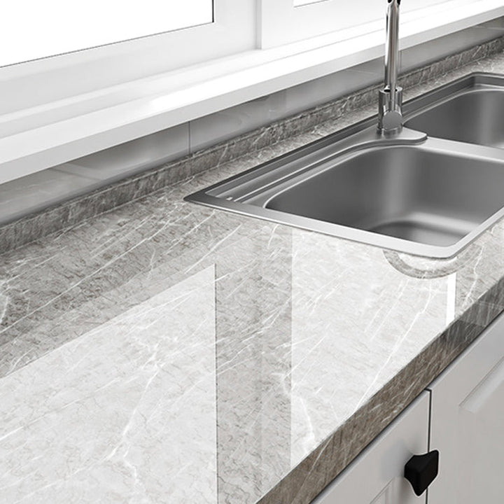 BowLift | Modern Peel & Stick Field Tiles Plastic Wallpaper for Kitchen Backsplash