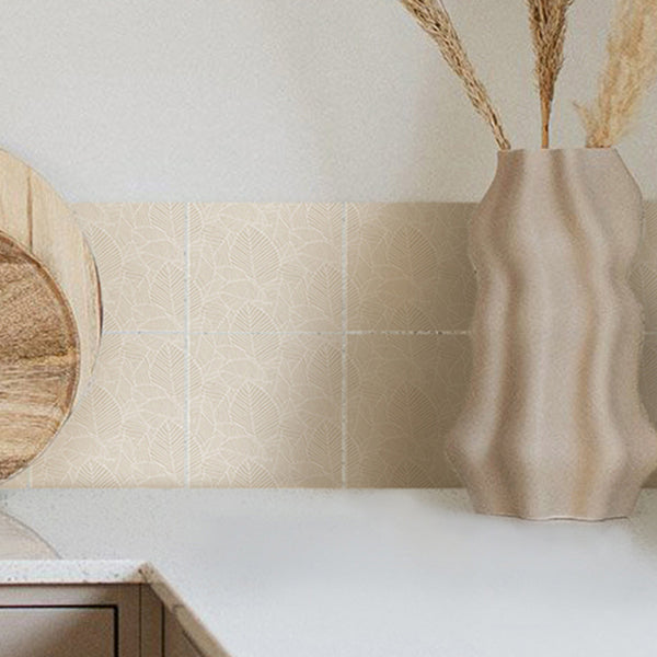 BowLift | Square Tile Peel and Stick Tile PVC Kitchen and Bathroom Backsplash Peel and Stick Tiles