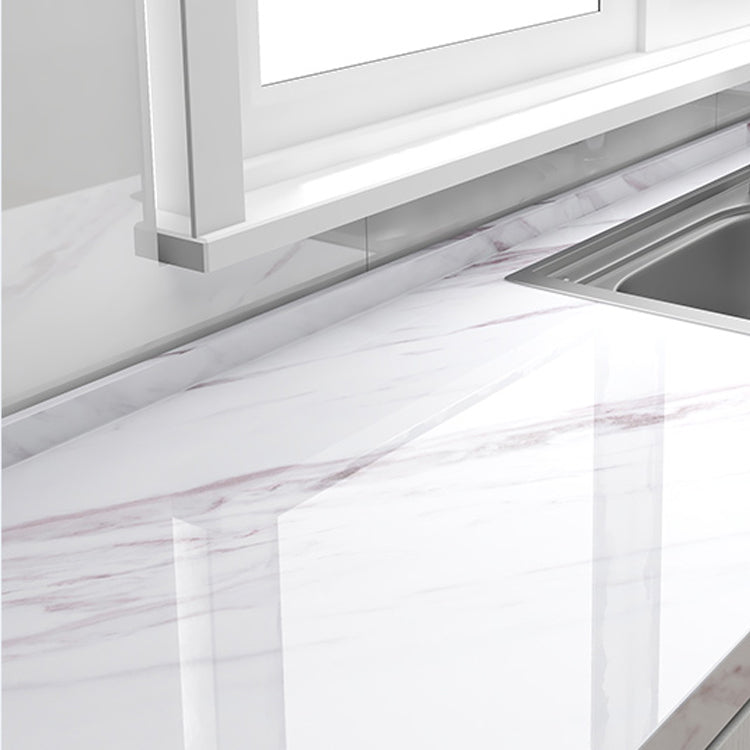 BowLift | Modern Peel and Stick Back Wall PVC Rectangle Tile - Peel & Stick for the Kitchen