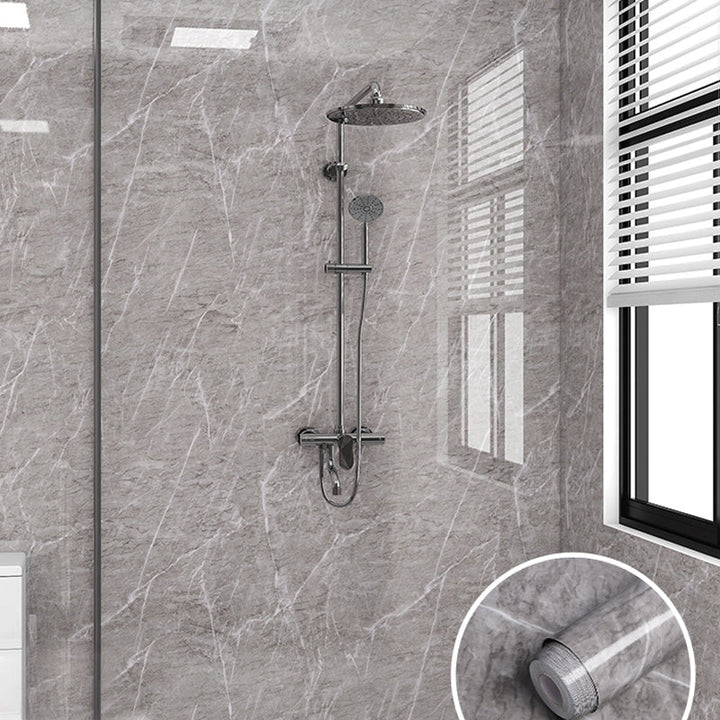 BowLift | Modern Peel/Stick Splash Guard Tiles PVC Wallpaper for Bathroom Splash Protection