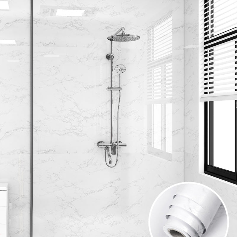 BowLift | Modern Peel/Stick Splash Guard Tiles PVC Wallpaper for Bathroom Splash Protection