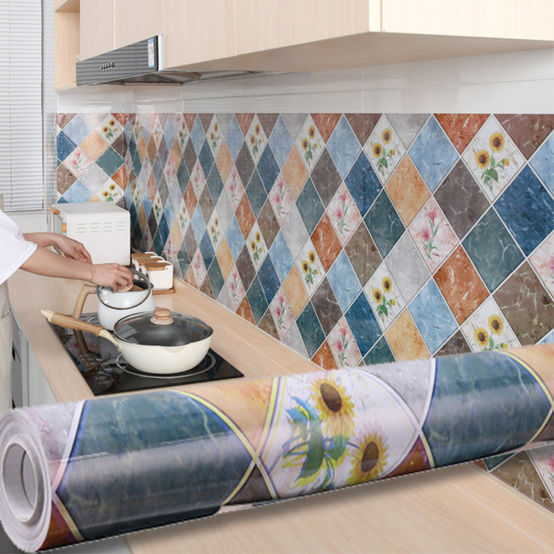 BowLift | Modern Peel and Stick Back Wall Tiles PVC Wallpaper for Floor and Wall