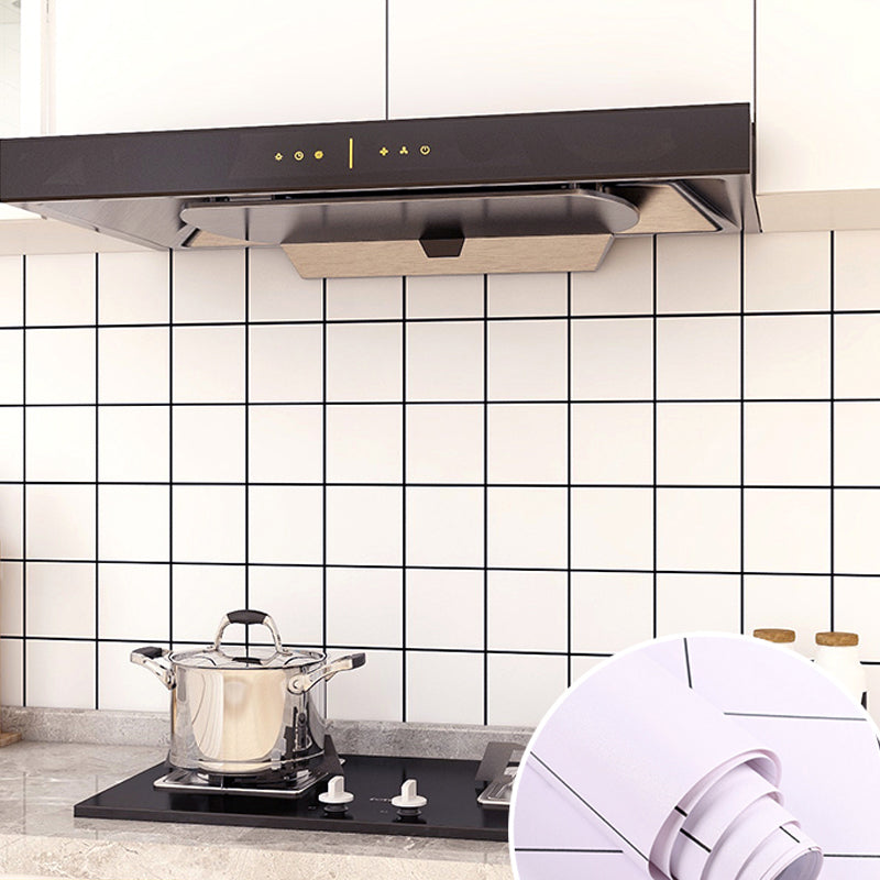 BowLift | Modern Peel and Stick Wall Covering PVC Mosaic Tiles Field Tiles for the Kitchen