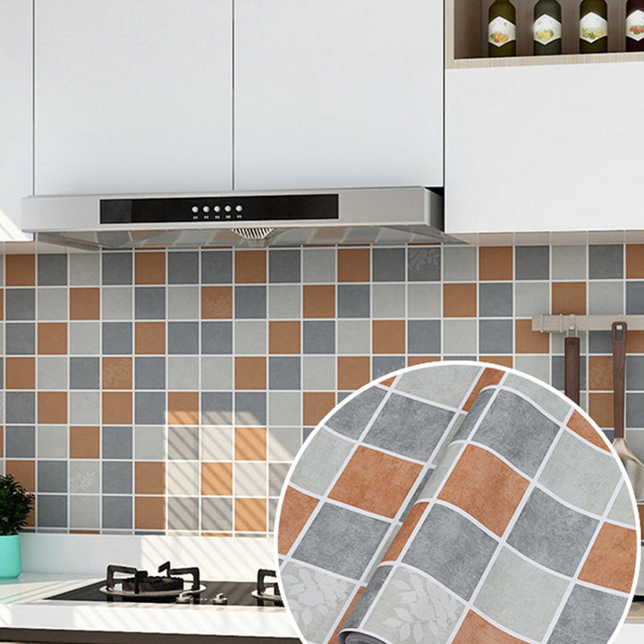 BowLift | Modern Peel and Stick Wall Covering PVC Mosaic Tiles Field Tiles for the Kitchen