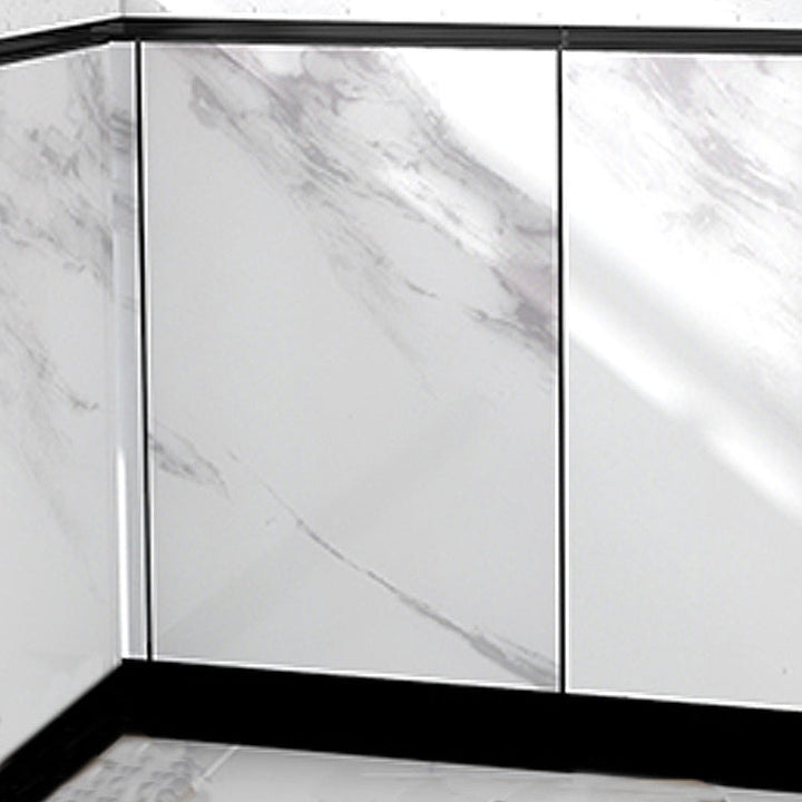 BowLift | Modern Peel-and-Stick Wall Tile PVC Wallpaper for Kitchen and Bathroom