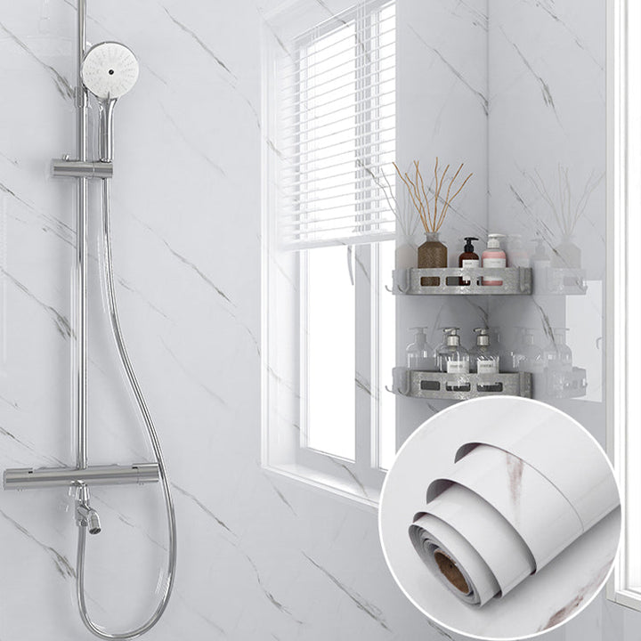 BowLift | Modern splash guard wall tile PVC Rectangular Self-adhesive Wallpaper for the bathroom