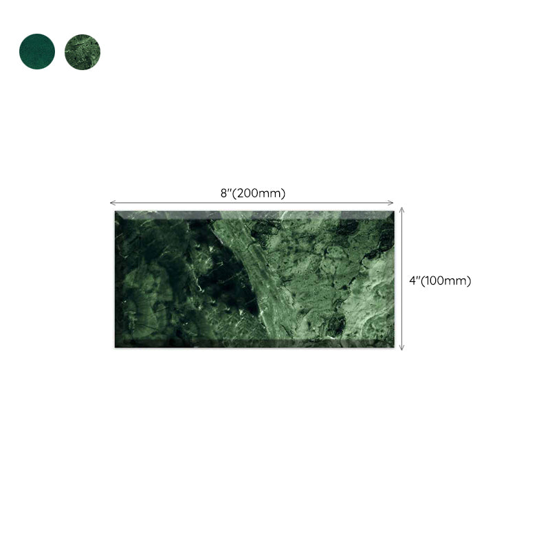 BowLift | Mosaic tiles peel and attach tiles PVC backsplash peel and attach wall tiles in green