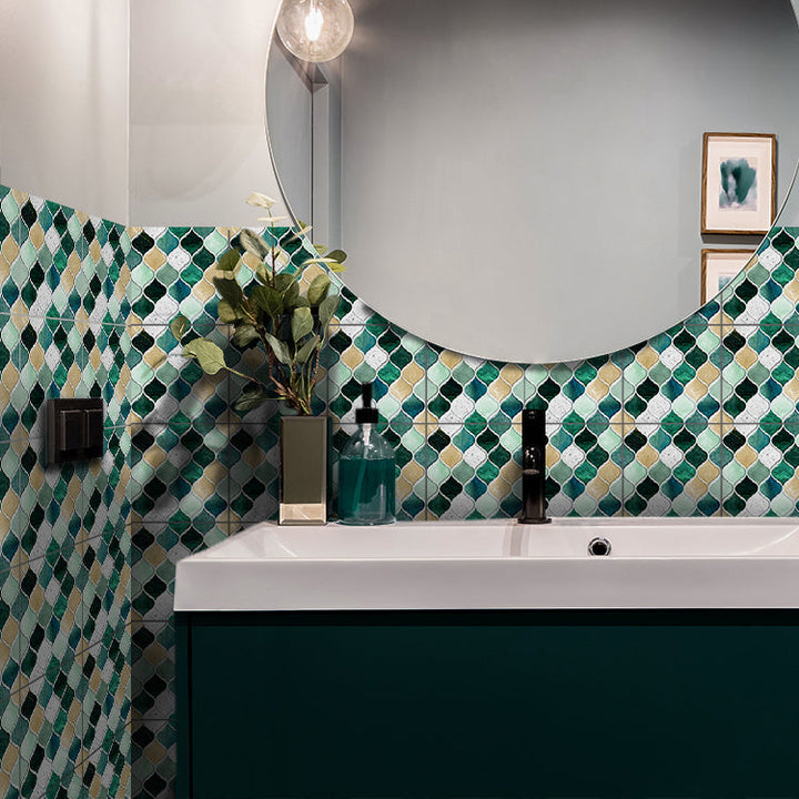 BowLift | Mosaic tiles for peeling and sticking tiles Kitchen waterproof splash guard removable wall tiles